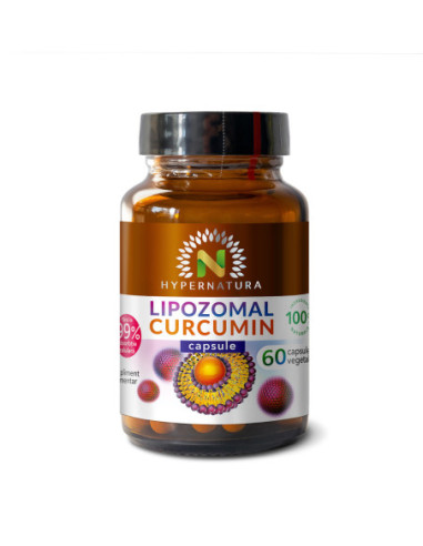Lipozomal Curcumin capsule - antiinflamator si antioxidant - 60 cps LCC60L
