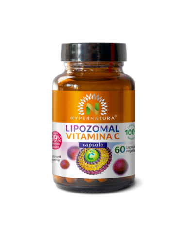 Lipozomal Vitamina C capsule - pentru sistemul imunitar - 60 cps LVC60L