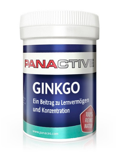 Panactive Ginkgo - imbunătățește memoria, concentrarea - 80 cps PAG80L