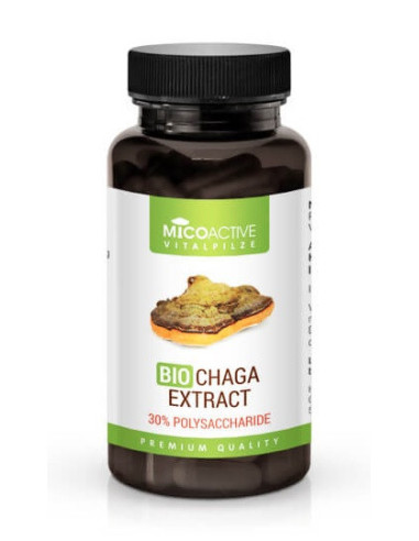 Micoactive Bio Chaga Extract - capsule antioxidante - 80 cps MICE80L