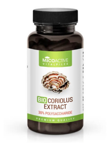 Micoactive Bio Coriolus Extract - capsule pentru protectie si imunitate - 80 cps MIBC80L