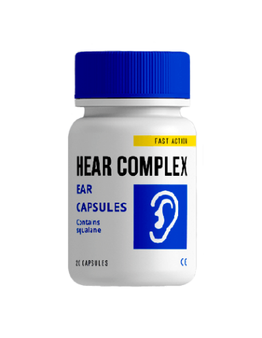 Hear Complex - capsule pentru refacerea auzului - 20 cps HEC20L