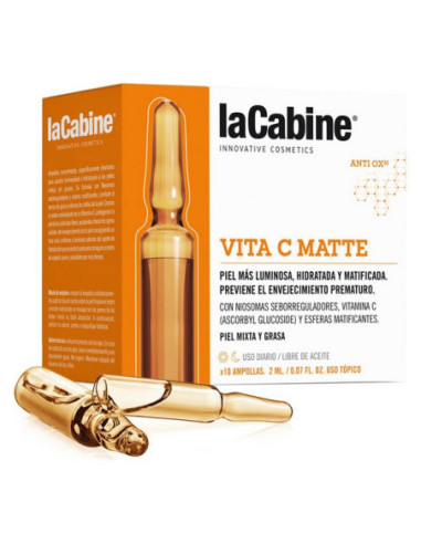 laCabine Vita Matte - fiole cu vitaminac - 10 fiole LAT10L