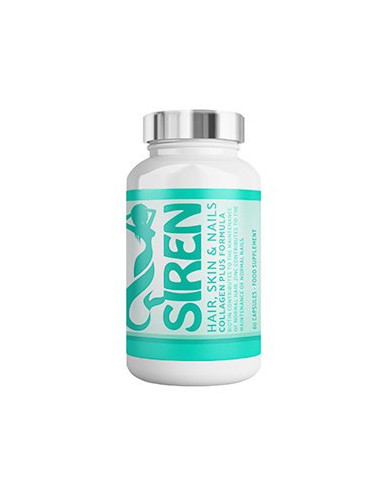 Siren Hair, Skin & Nails - capsule cu vitamine pentru par, piele si unghii - 60 cps SHN60L