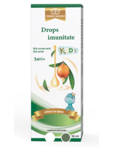Sicuro Drops Imunitate Kids - picaturi pentru imunitatea copiilor - 30 ml