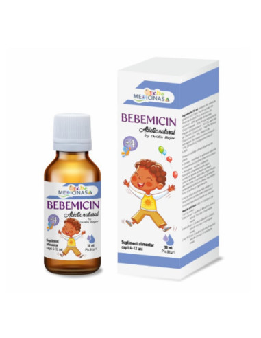 Medicinas Bebemicin + 4  - abiotic natural - 30 ml