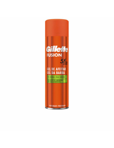 Gel de Bărbierit Gillette Fusion Piele sensibilă 200 ml