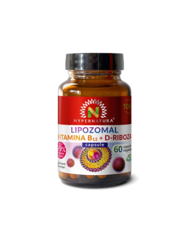Lipozomal Vitamina B12 + D-Riboză - vitamine - 60 cps LIB60L