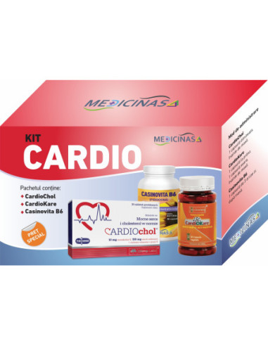 Kit Cardio - pentru prevenirea afecțiunilor cardiovasculare kitc1L